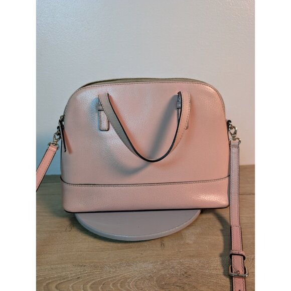 Kate Spade Grand Street Medium Rachelle Rose Jade Crossbody Strap Stains - Picture 6 of 10